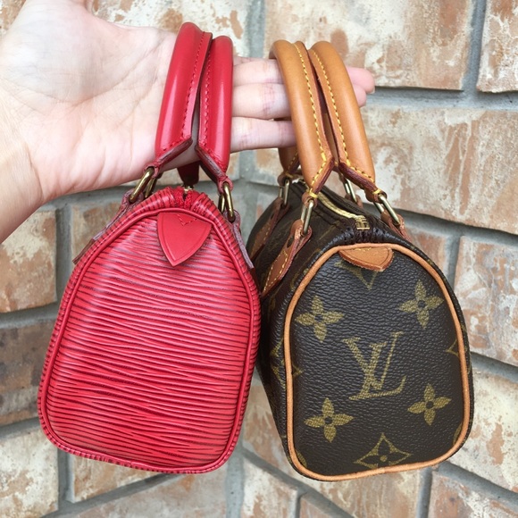 Louis Vuitton Mini Speedy Red Epi Special Order - Picture 3 of 8